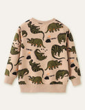 Cartoon Dinosaur Printed Sweatshirt - CCMOM