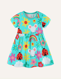 Cartoon dress for girls
