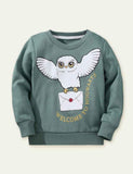 Cartoon print sweatshirt - CCMOM
