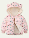 Cartoon Printed down Cotton-Padded Jacket - CCMOM