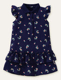 Cartoon Printed Dress - CCMOM