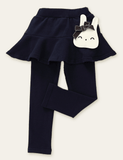 Cartoon Rabbit Decorative Leggings - CCMOM