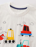Cartoon Vehicle T-shirt - CCMOM