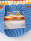 Cat Cartoon Striped Sweater Vest - CCMOM
