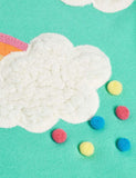 Cloud Rainbow Appliqu¡§| Sweatshirt - CCMOM