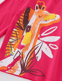 Cold Giraffe Printed Long-Sleeved T-shirt - CCMOM