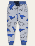 Color Cartoon Printed Sweatpants - CCMOM
