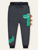 Color Cartoon Printed Sweatpants - CCMOM