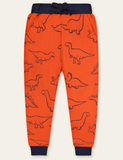 Color Cartoon Printed Sweatpants - CCMOM