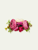 Colorful Emulational Flower and Grass Nylon Headband - CCMOM