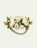 Colorful Emulational Flower and Grass Nylon Headband - CCMOM