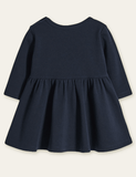 Colorful Zebra Applique Dress - CCMOM