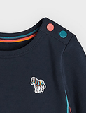Colorful Zebra Applique Dress - CCMOM