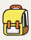 Comic Colorful Schoolbag Backpack - CCMOM
