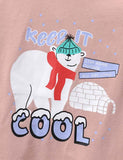 Cool Polar Bear Printed Long-Sleeved T-shirt - CCMOM
