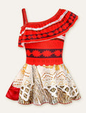 Cosplay Printed Party Dress - CCMOM