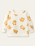 Cute Bear Printed Sweatshirt - CCMOM