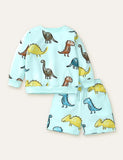 Cute Dinosaur Printed Sweater Set - CCMOM