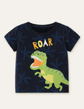 Cute Dinosaur Printed T-shirt - CCMOM
