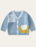 Cute Duck Sweater Cardigan - CCMOM