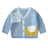 Cute Duck Sweater Cardigan - CCMOM