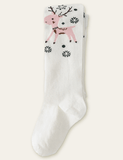 Cute Elk Knitted Printed Leggings - CCMOM