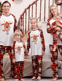 Cute Elk Printed Family Matching Pajamas - CCMOM