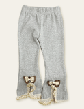 Cute Embroidery Pattern Leggings - CCMOM