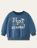 Cute Letters Printed Sweatshirt - CCMOM