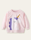Cute Unicorn Printed Sweatshirt - CCMOM