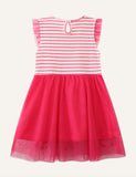 Elephant Animal Embroidery Dress