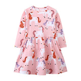 Long Sleeve Applique Dress