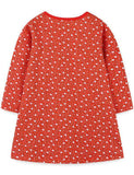 Deer Appliqu¡§| Long-Sleeved Dress - CCMOM
