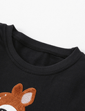 Deer Mother and Child Appliqu¡§| Set - CCMOM