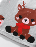 Deer Printed Long-Sleeved T-shirt - CCMOM