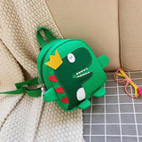 Dinosaur Appliqu¨¦ School Backpack - CCMOM