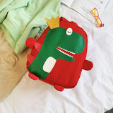 Dinosaur Appliqu¨¦ School Backpack - CCMOM