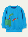 Dinosaur Appliqu¡§| Sweater