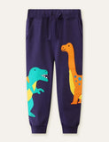 Dinosaur Appliqu¡§| Sweatpants - CCMOM