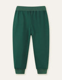 Dinosaur Appliqu¨¦ Sweatpants - CCMOM
