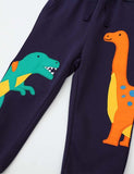 Dinosaur Appliqu¡§| Sweatpants - CCMOM