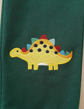 Dinosaur Appliqu¨¦ Sweatpants - CCMOM