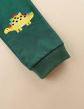 Dinosaur Appliqu¨¦ Sweatpants - CCMOM