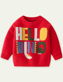 Dinosaur Brocade Sweater - CCMOM