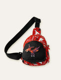 Dinosaur Cartoon Printed Crossbody Bag - CCMOM
