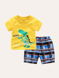 Dinosaur Crocodile Printed Set - CCMOM