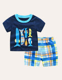 Dinosaur Crocodile Printed Set - CCMOM