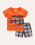 Dinosaur Crocodile Printed Set - CCMOM