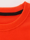 Dinosaur Embroidered Appliqu¡§| Rainbow Sweatshirt - CCMOM