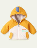 Dinosaur Even Hat Clip Cotton Jacket - CCMOM